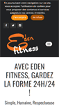 Mobile Screenshot of eden-fitness.com